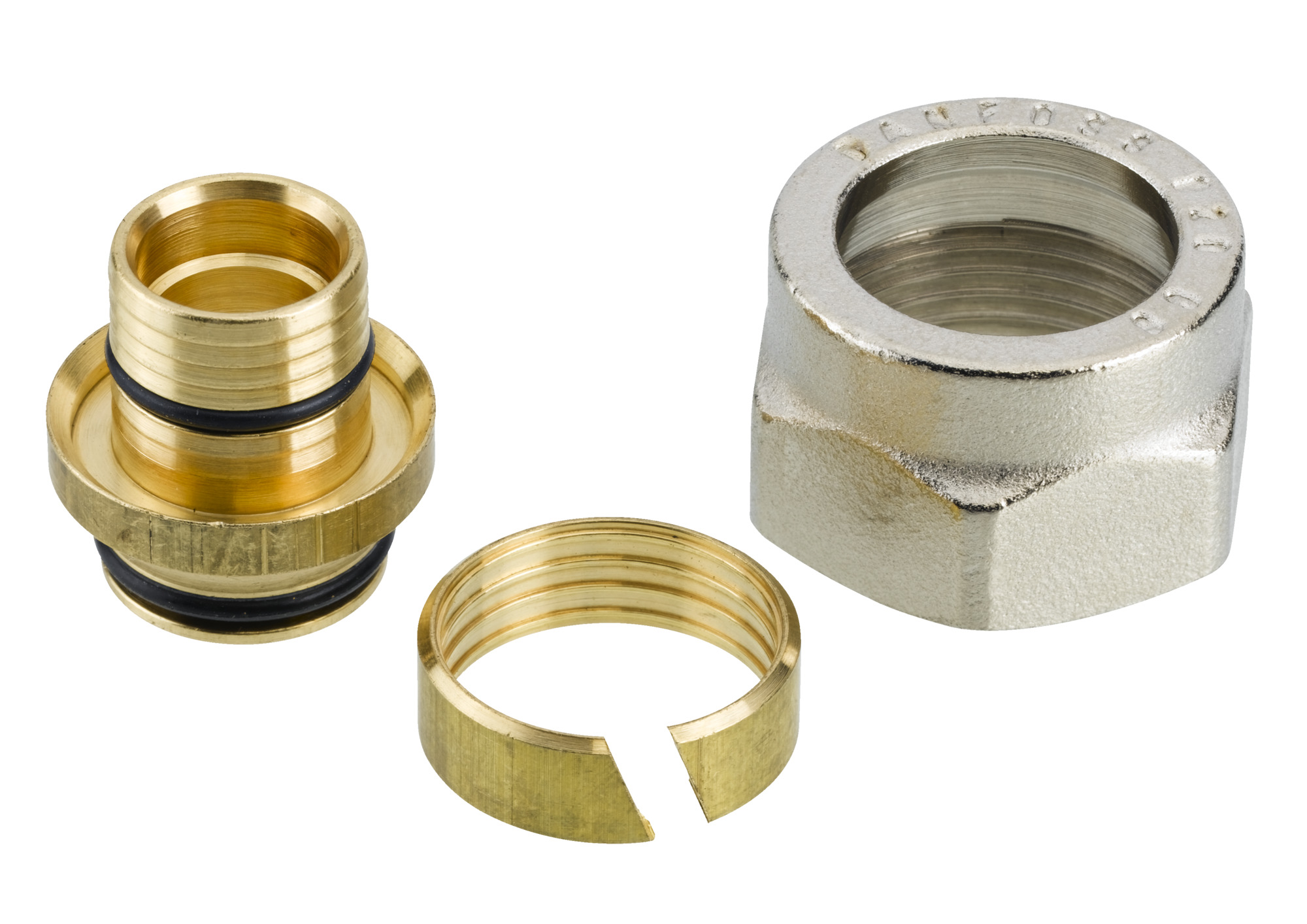 Danfoss Фитинги для полимерных труб (PEX) Уплотн. фитинги PEX 15х2.5 G1/2''нар 013G4147  - Вид №16