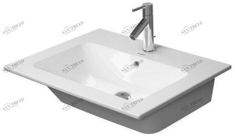 Накладная раковина на столешницу  овальная Duravit Me sun-id-1466446
