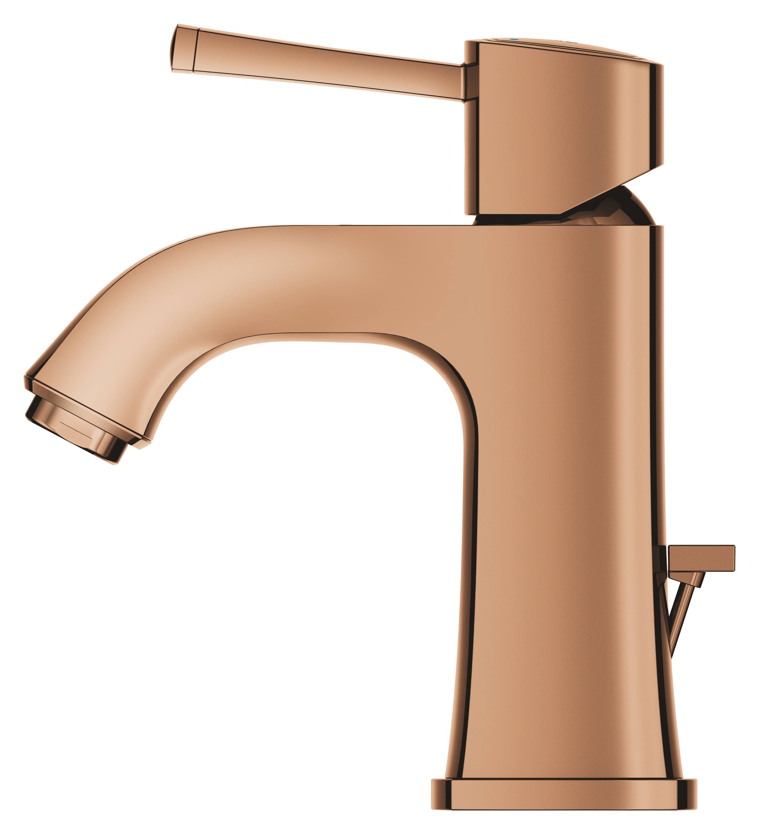 Смеситель для раковины GROHE Grandera с донным клапаном, теплый закат глянец (23303DA0) - Вид №4