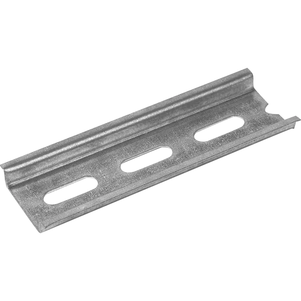 IEK DIN-рейка оцинкованная 100 мм для электротехнических приборов 11873560 STLM-0001561