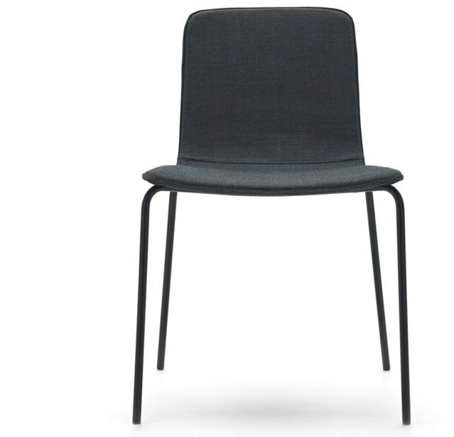 Viccarbe Штабелируемый стул из ткани Klip sun-id-1352157 - Вид №1