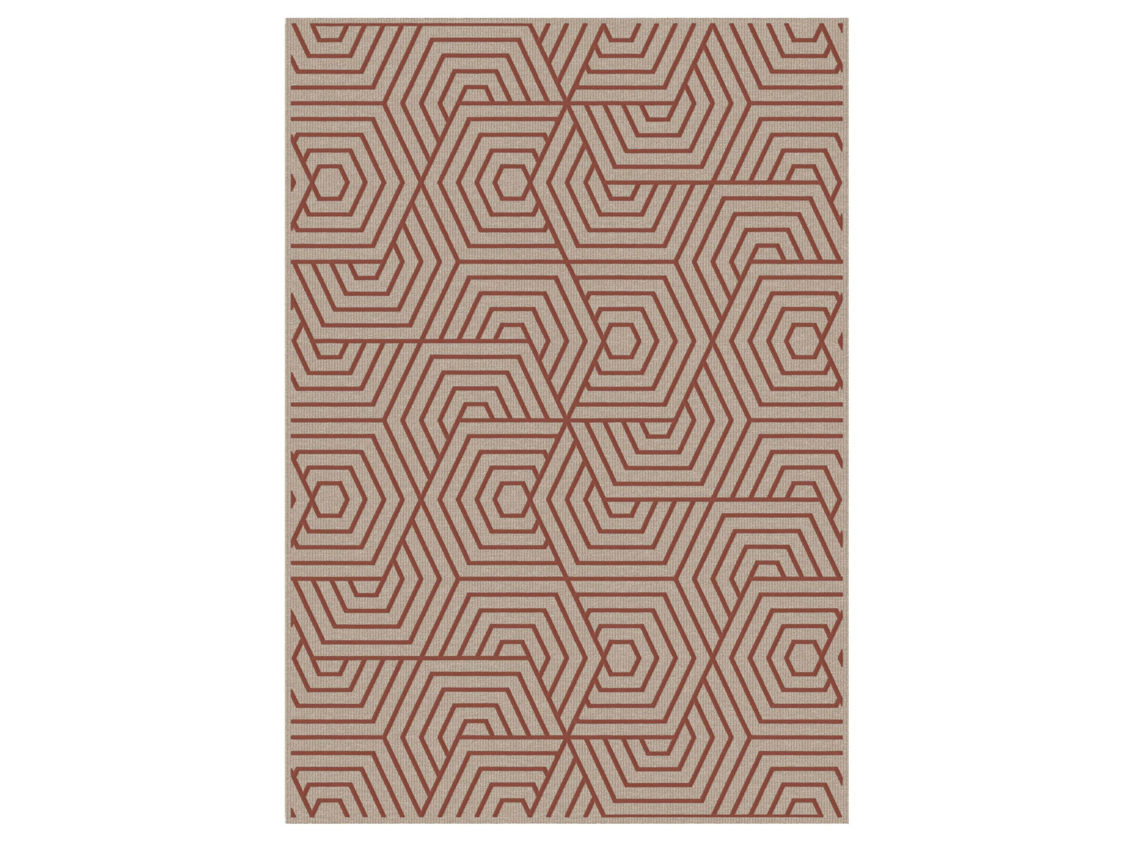 Прямоугольный ковер с рисунком Ademi Essential ARCH-00023089