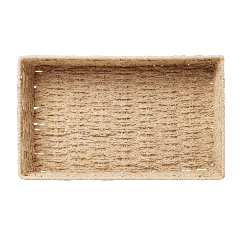 Корзина Konsensa 18x8x30 см бумага цвет бежевый STLM-2061484 - Вид №3