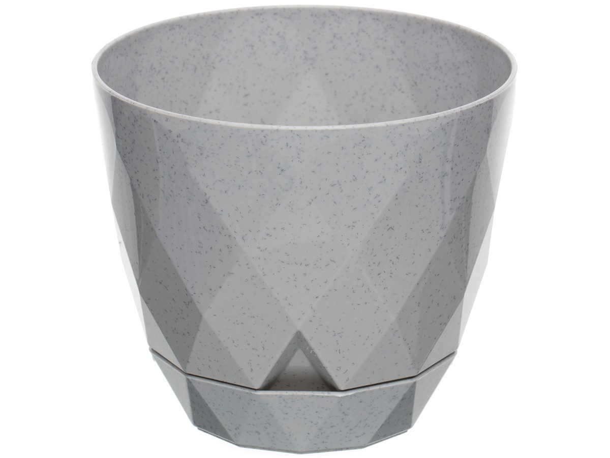 Горшок для цветов Rico 0.3L Grey NAVAKO 16013