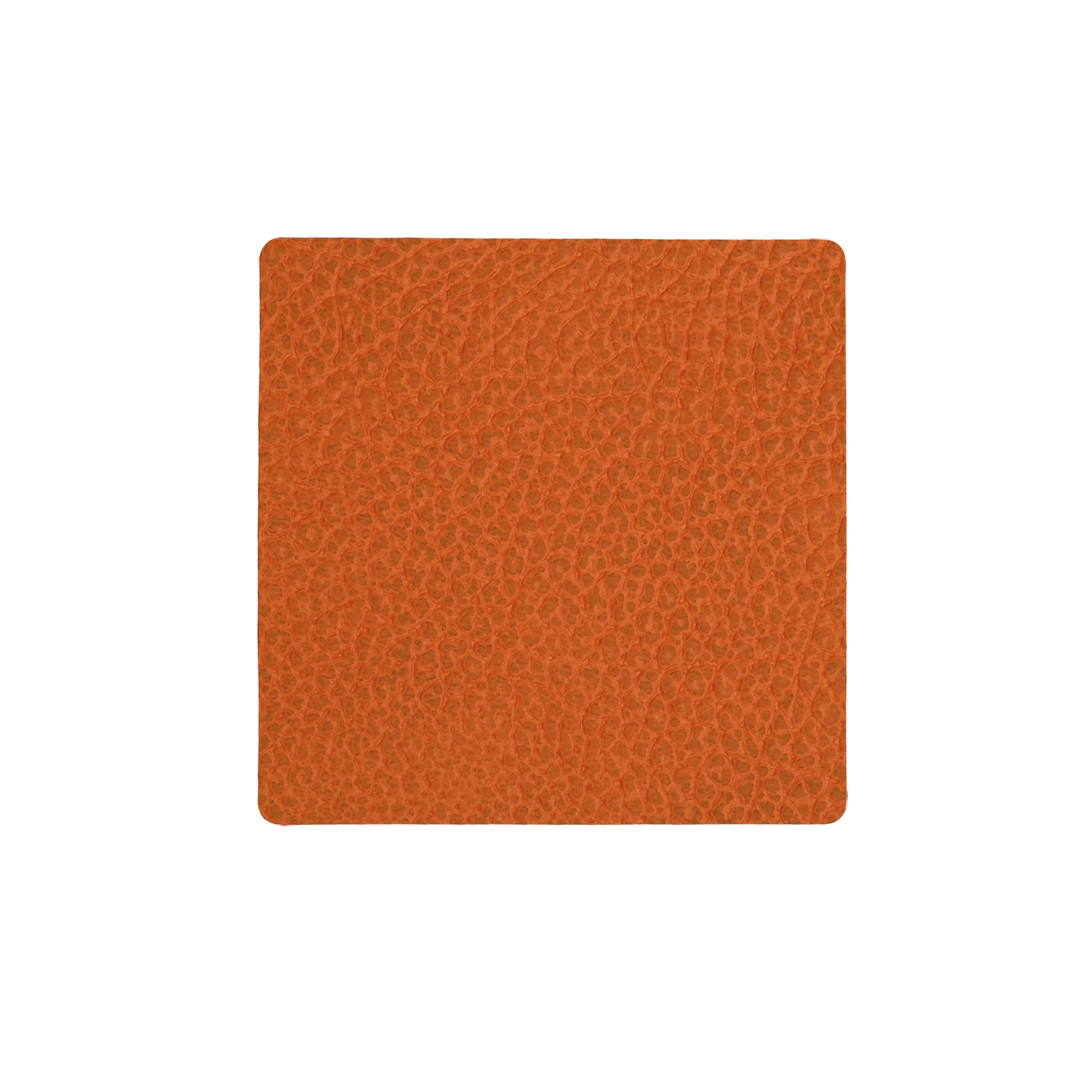 981300 HIPPO orange подстаканник квадратный 10x10 см, толщина 1,6 мм;LIND DNA 