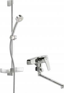 Oras 1066 Cмеситель для душа с душевым комплектом 1066 Safira Хром