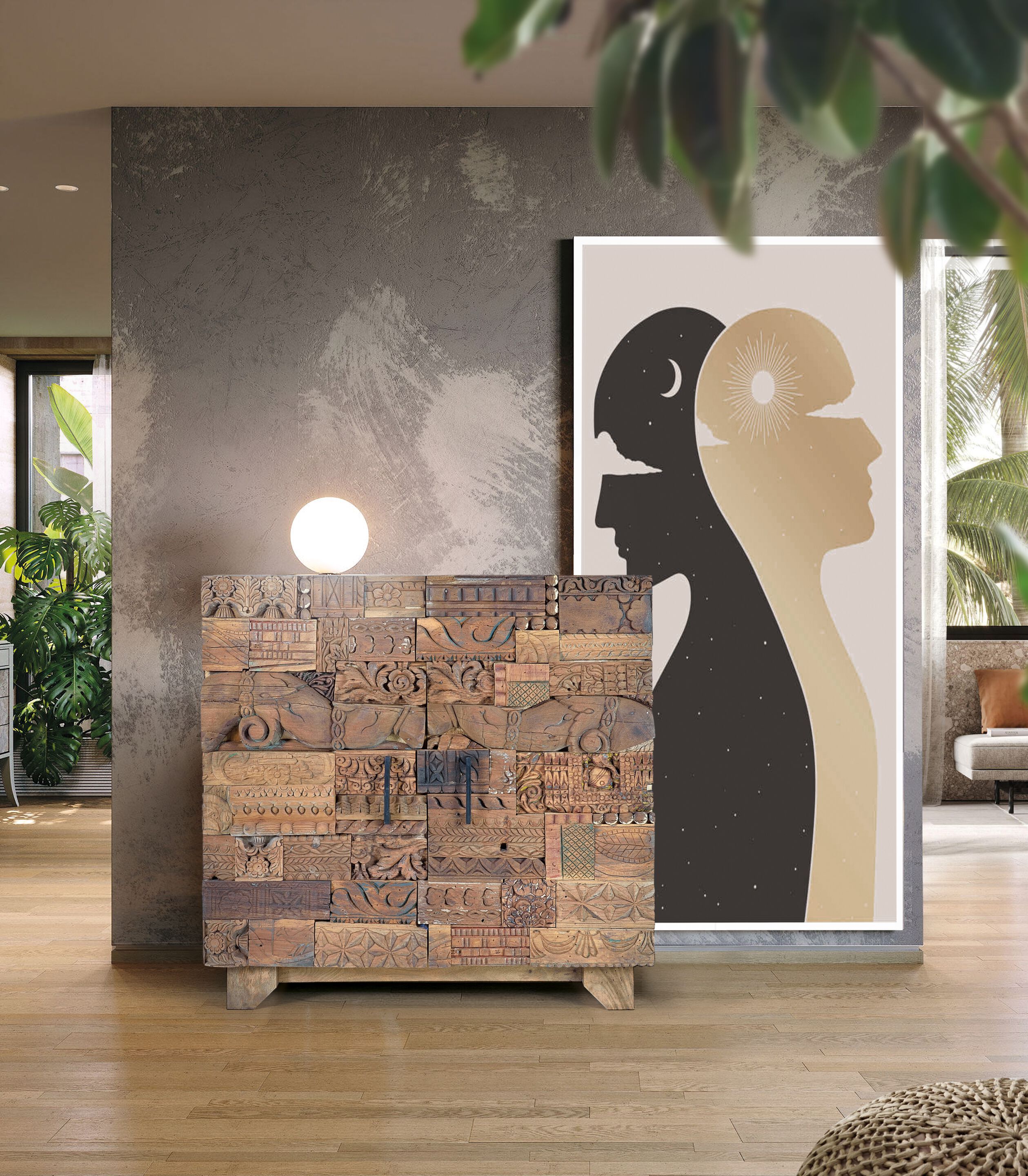 Манго Madia с распашными дверями Giner y Colomer Рим ARCH-00091597 - Вид №3