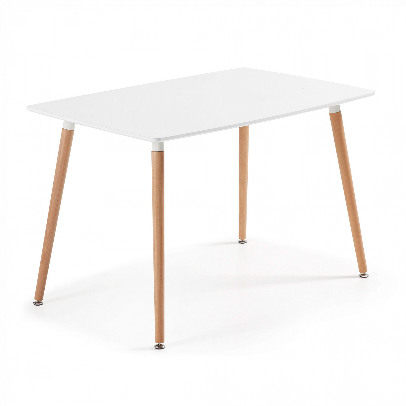 005338 Обеденный стол 120x75 белый La Forma Daw  - Вид №3