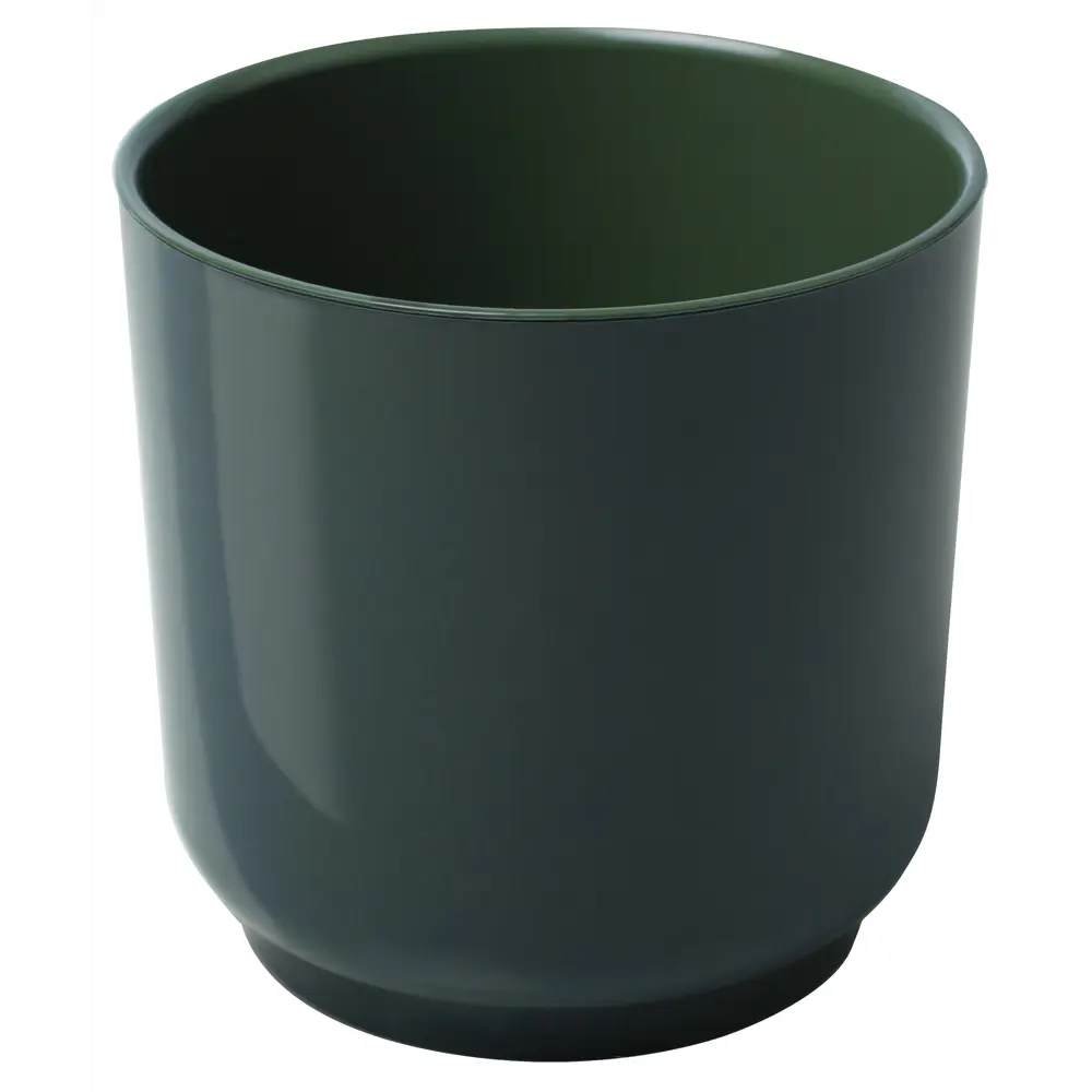 Кашпо Evergreen Design Дельта 17x17x17 см v3.2 л пластик нефрит 89452977 STLM-2057792