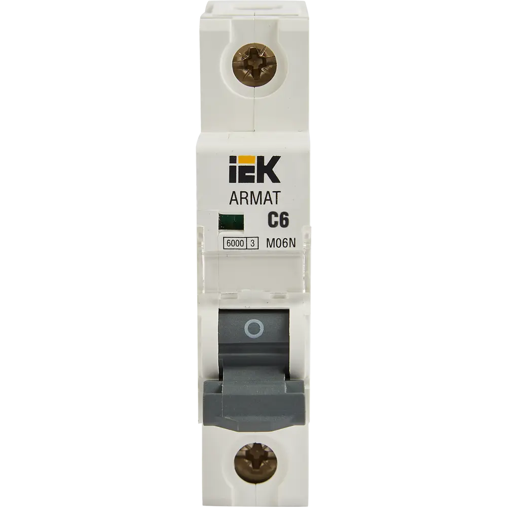 Автомат дифференциальный IEK Armat M06N 6А - защита от короткого замыкания 87762163 STLM-1112056 - Вид №1