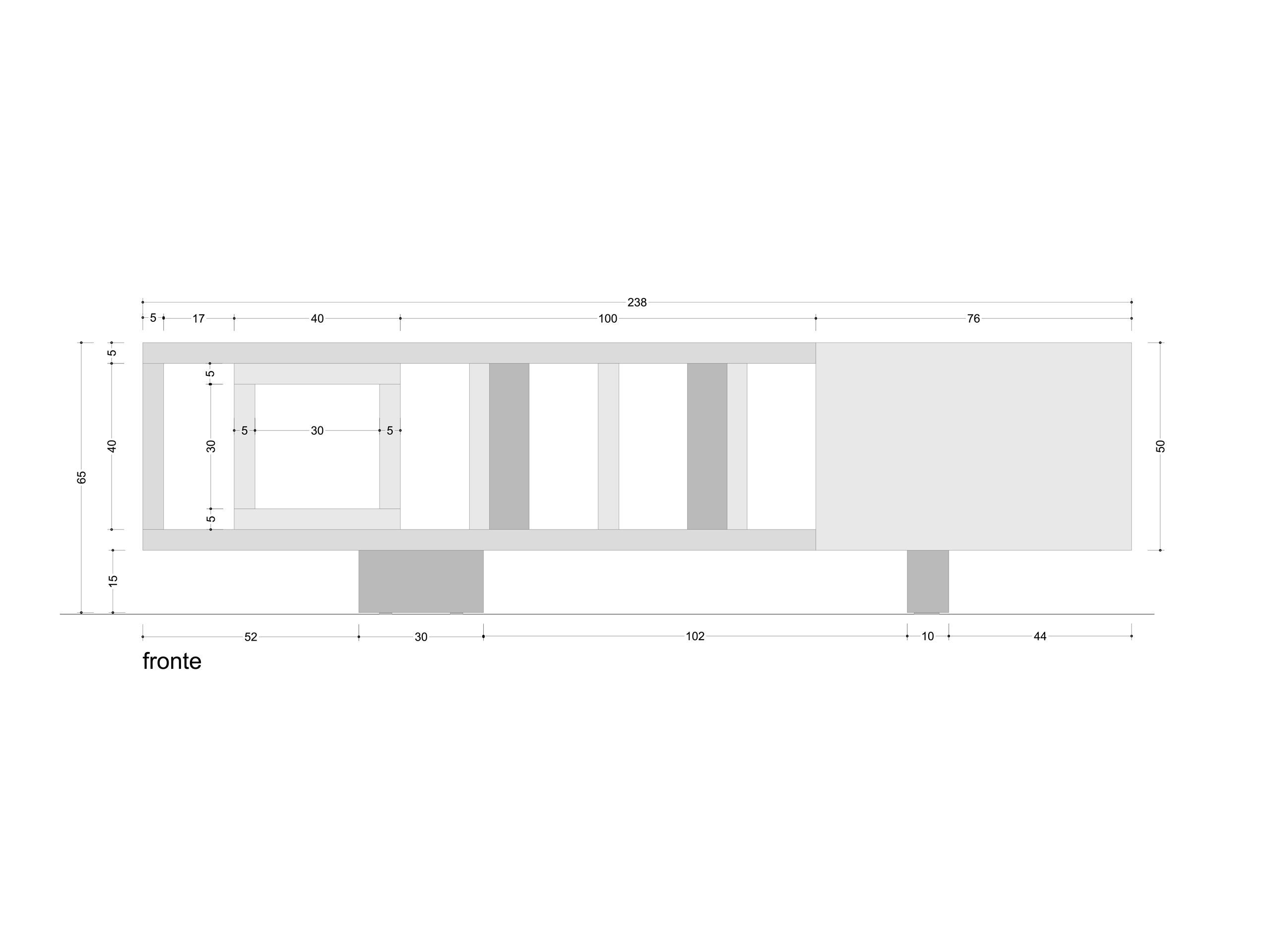 Деревянный шкаф с ящиком Disegno di Legno только ARCH-00146403 - Вид №9