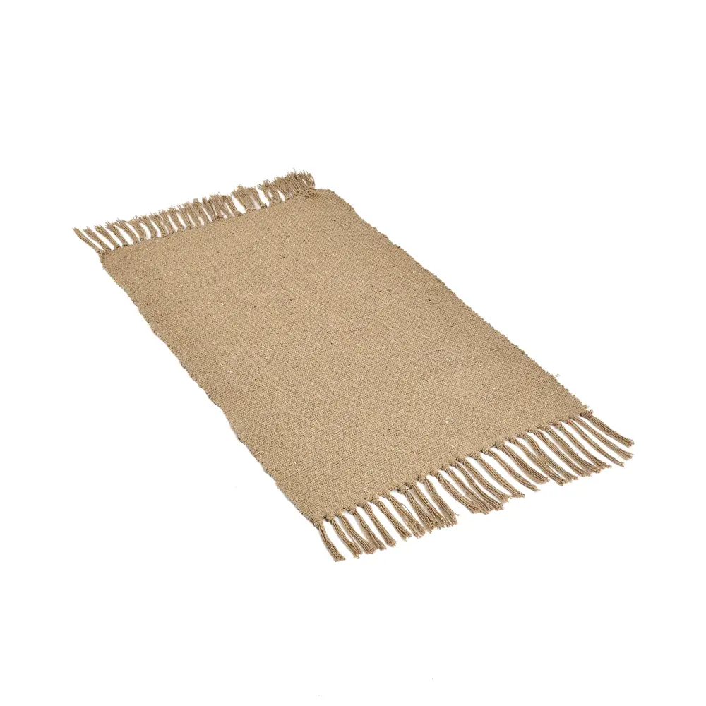 Коврик декоративный хлопок Solid Mat JBT-001-12 50x80 см цвет бежевый 89374303 STLM-2050697 Santreyd  - Вид №2