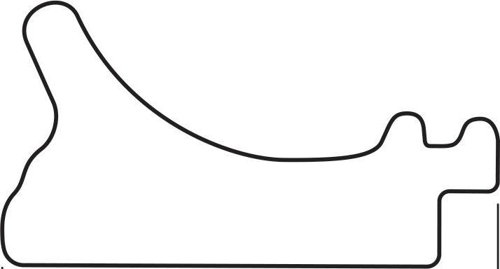 BY 7437 Зеркало в багетной раме - белый с серебром 60 mm EVOFORM Octagon - Вид №4
