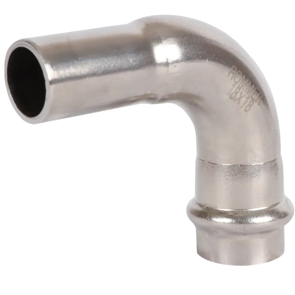 Угол однораструбный Rommer 18 мм 90 градусов ВПр-НПр нержавеющая сталь STLM-2082394