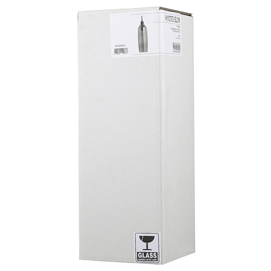 1529_26505001 Лампа подвесная kyoto slim, 30хD11 см, серая Frandsen  - Вид №3