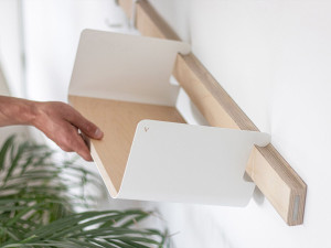 Система деревянных полок