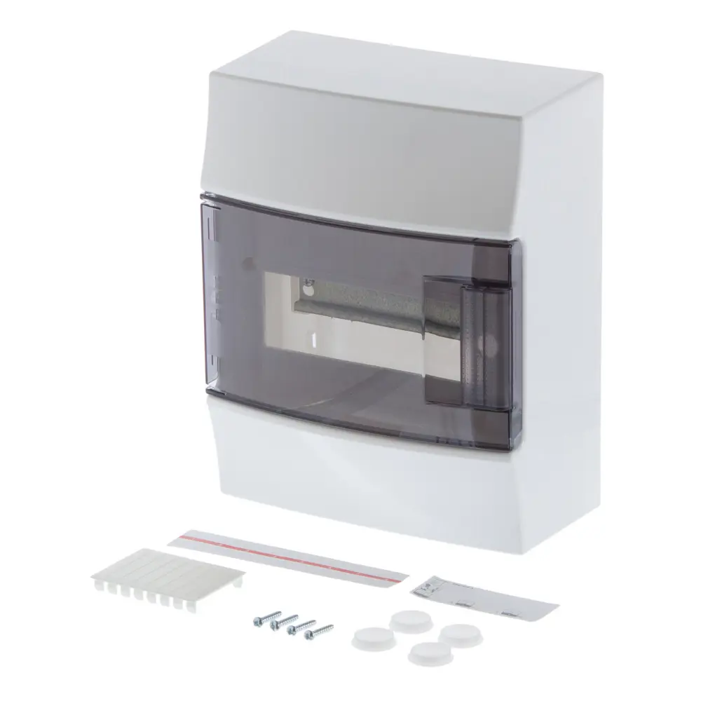 Щит распределительный навесной АBB Mistral 41 8 модулей IP41 пластик ABB STLM-2001386 - Вид №1