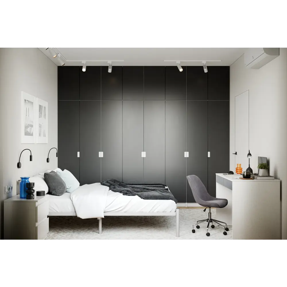 Santreyd Дверь для шкафа Лион София Грей 39.6×38 см 89354600 STLM-1334457 - Вид №2