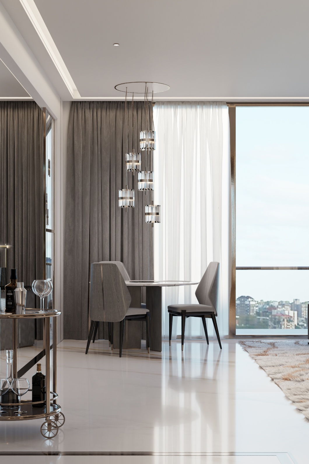 Обеденный стул LUXXU Algerone 345 - Вид №3