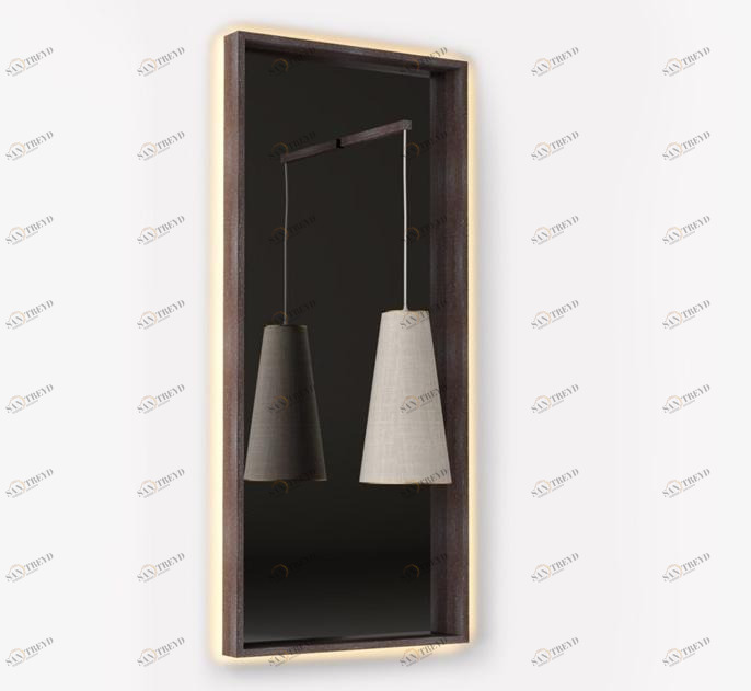 MORADA Зеркало в деревянной раме со встроенной подсветкой Heaven Heaven mir