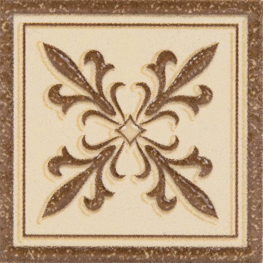 Вставка настенная Таллин 6x6 см цвет бежевый Santreyd STLM-2137387