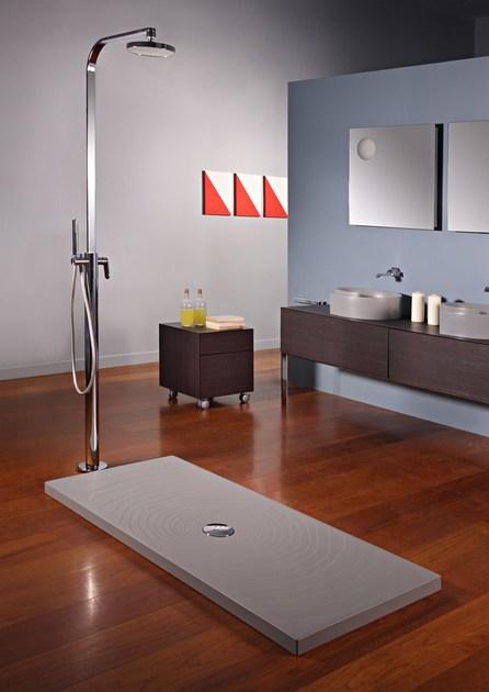Ceramica Flaminia Прямоугольный душевой поддон из керамики Water drop Dr7016 - Вид №1