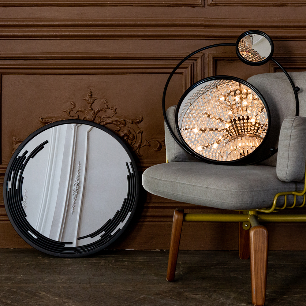 20082812 Настенное зеркало «Сальма Блэк» Object Desire  - Вид №2