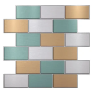 Наклейка декоративная 3D мозаика Колибри 25x25 см