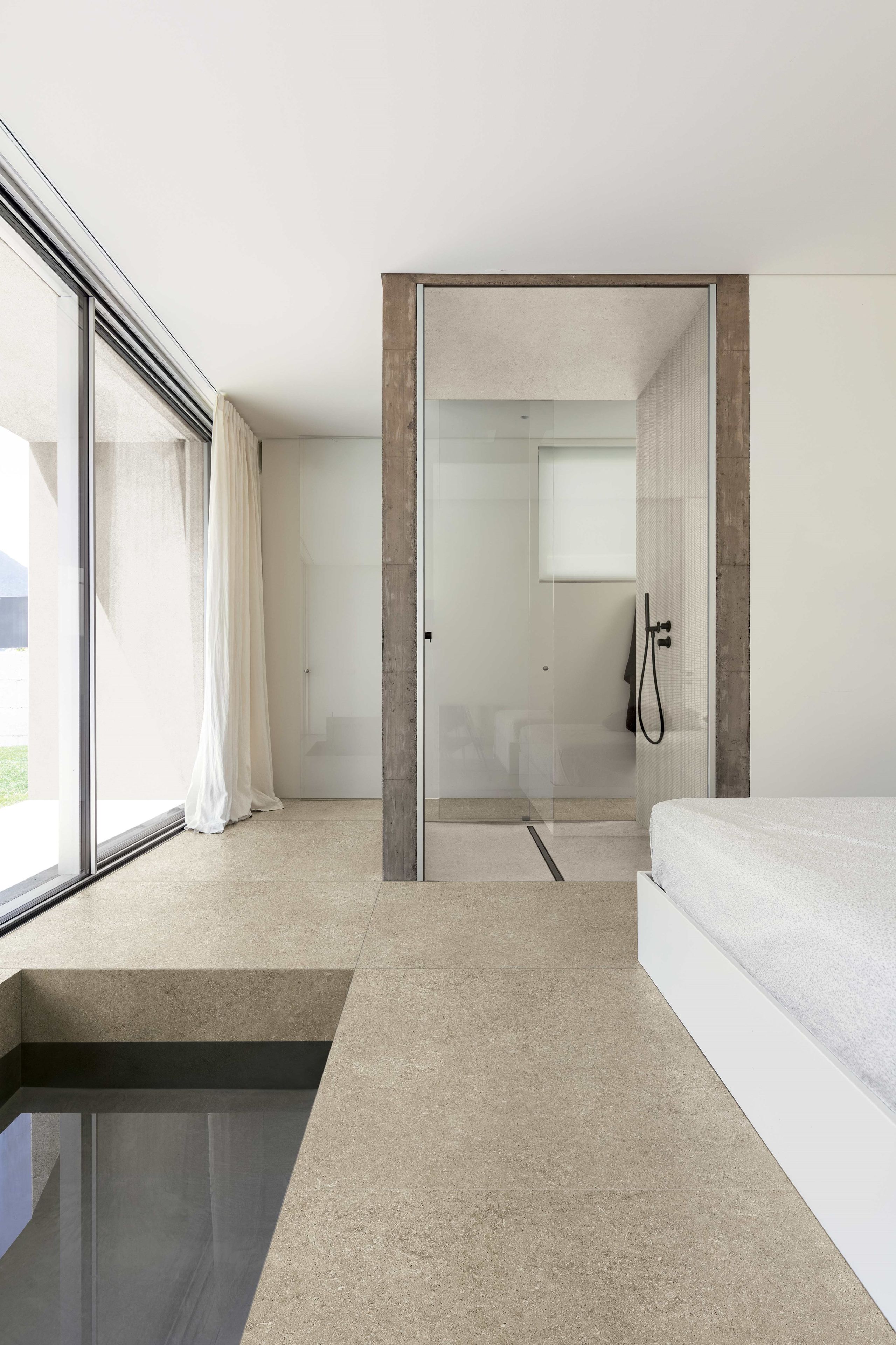 Пол / облицовка керамогранита для внутреннего и наружного применения с эффектом цемента Florim Ceramiche SENSI ARCH-00151192 - Вид №39