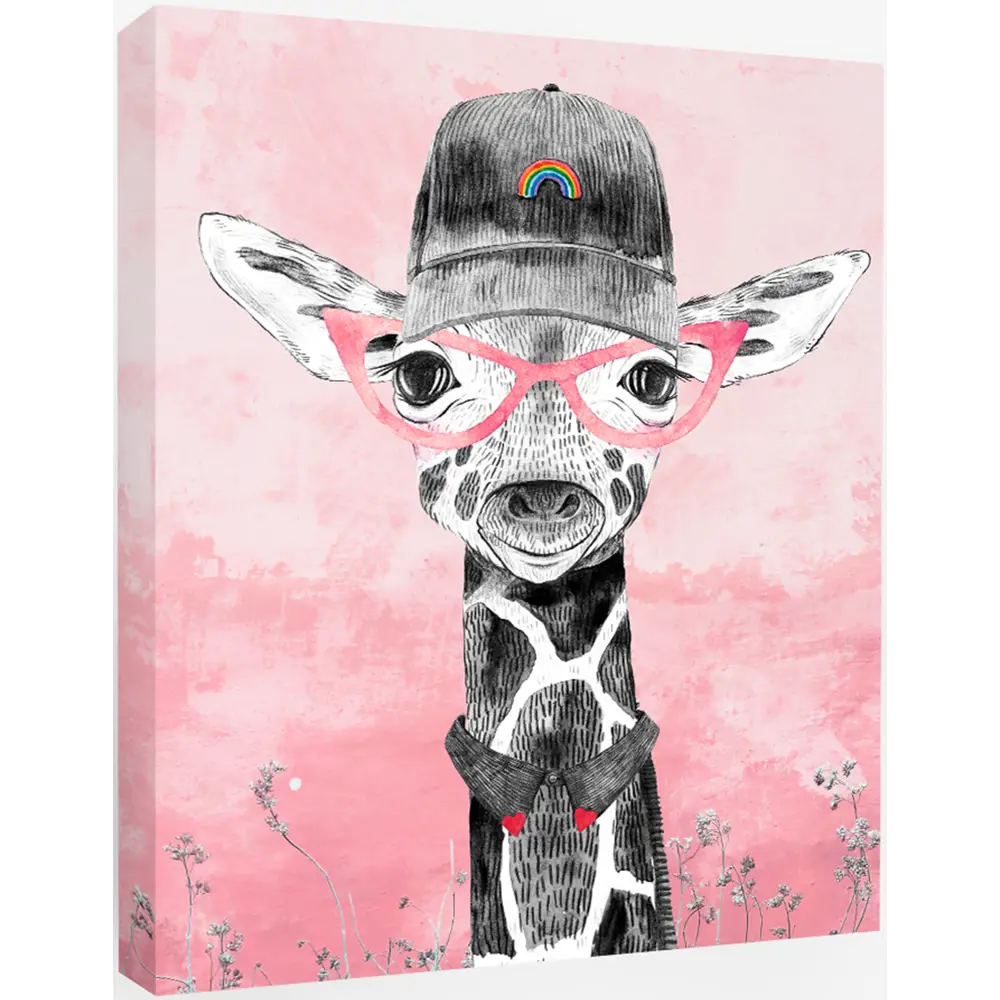 Картина на холсте "Жираф сафари" 40x50 см FBRUSH STLM-2058505 - Вид №1