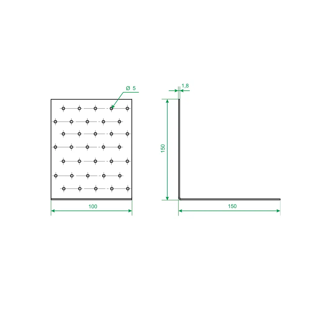 Santreyd Уголок крепежный усиленный для надежных соединений 84857844 STLM-0056260 - Вид №4