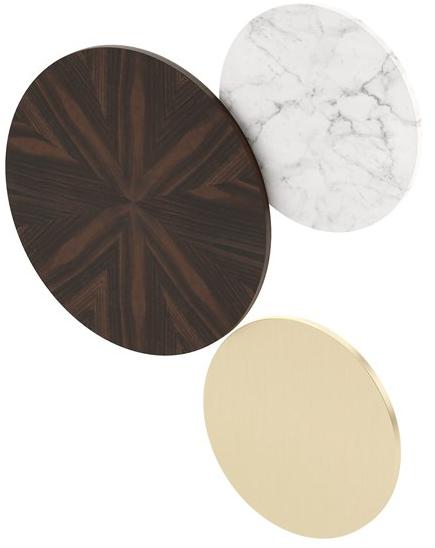 Laskasas Настенный светильник из стали, мрамора и дерева Jack Lka29 - Вид №1