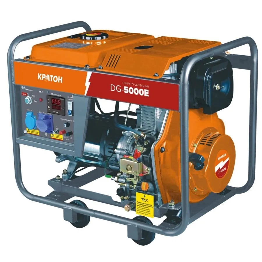 Электрогенератор  дизельный  Кратон DG-5000E 9057757 STDN-0021303