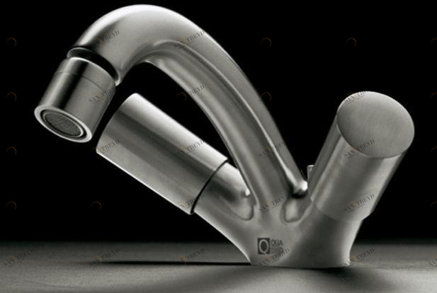 Quadrodesign Смеситель для биде на столешнице с одним отверстием Ono sun-id-1437444