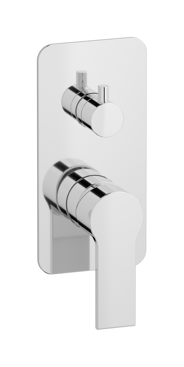 Внешние части встроенного в стену смесителя на 3 потребителя WE ARE IB wn200cc Chrome Whynot