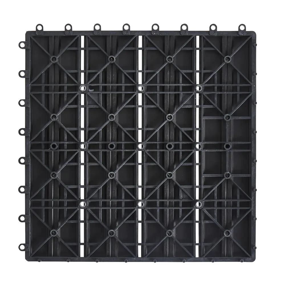 Садовая плитка ДПК 30x30 см темно-серый Santreyd STLM-2022454 - Вид №2