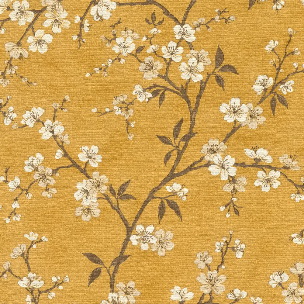 Обои флизелиновые Rasch Denzo оранжевые 0.53 м 456721 STLM-2179829 - Вид №1