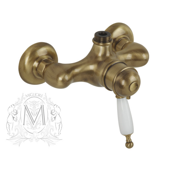 Смеситель MIGLIORE Oxford ML.OXF-6337.RA с термостатом для душевой колонны, медь ML.OXF-6337.bi.ra - Вид №2