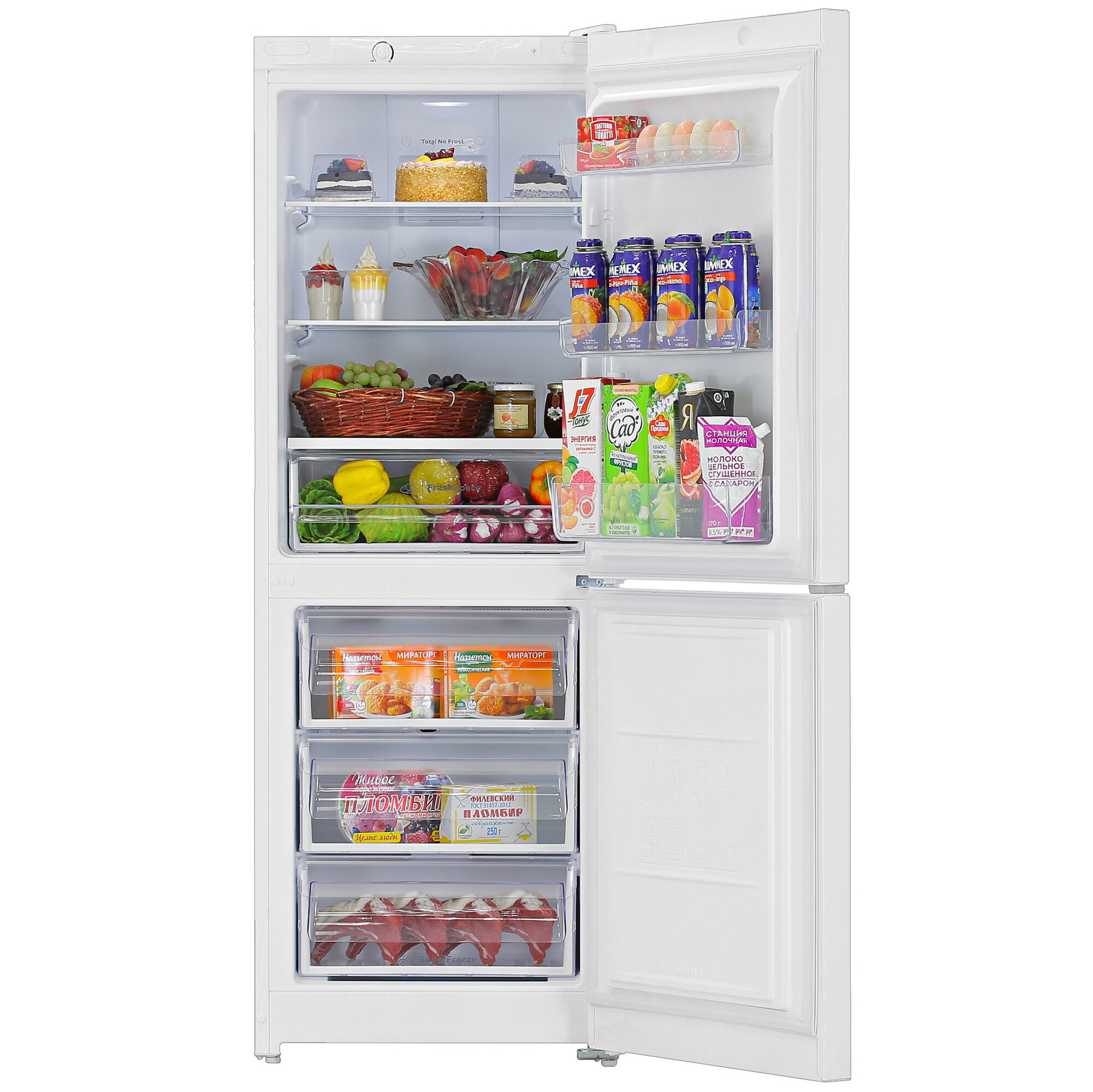 9941811 Холодильник с морозильником   Indesit ITS 4160 W белый STDN-0002627 - Вид №5