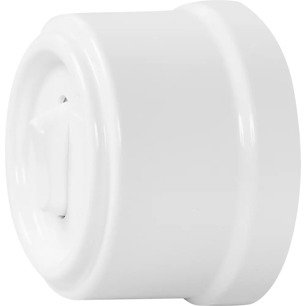 Выключатель накладной Electraline 1 клавиша цвет проходной белый Ретро STLM-2195470 - Вид №5