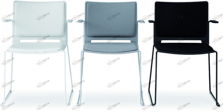 Diemmebi Стул-санки штабелируемый с подлокотниками Lafilò sun-id-1461985