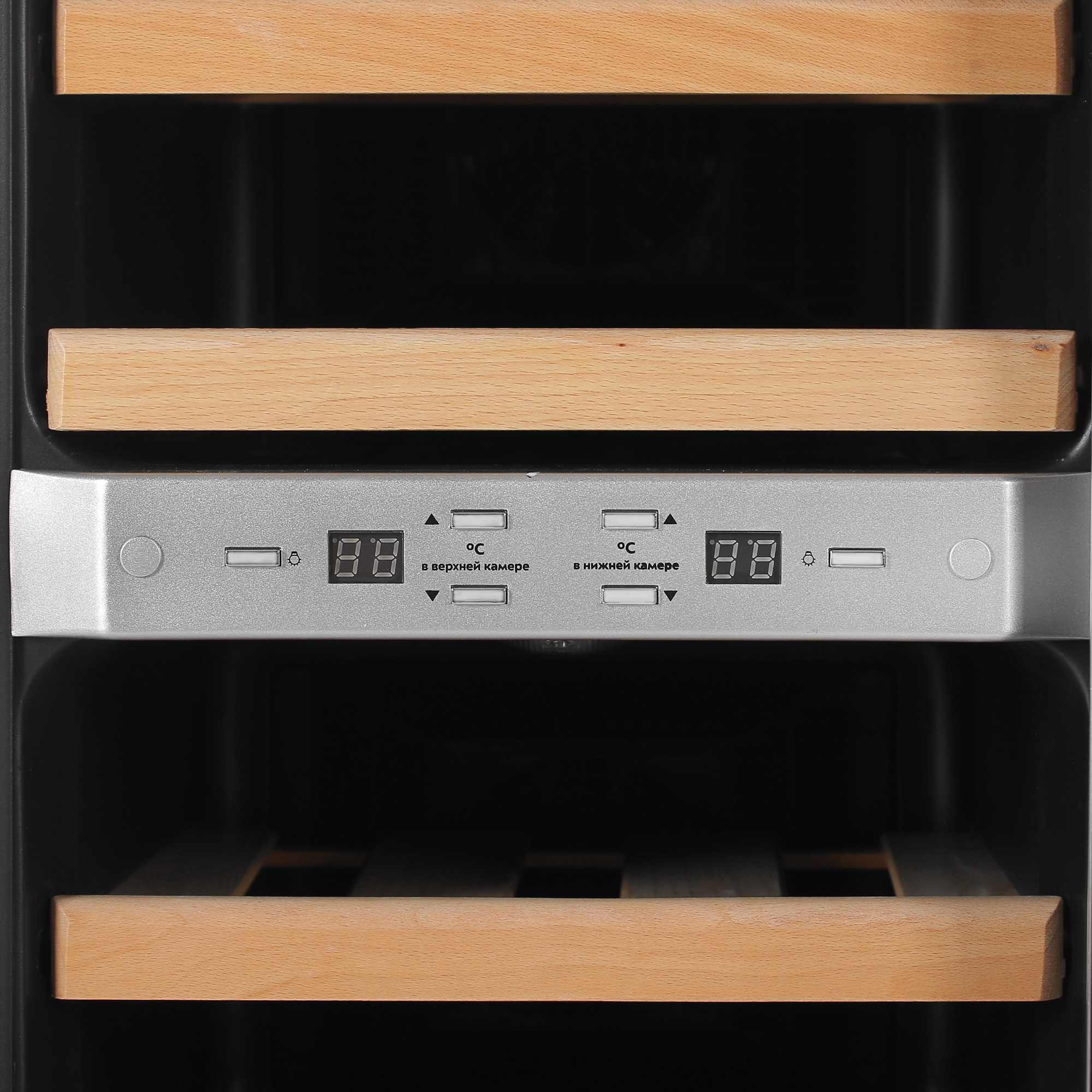 5343814 Винный шкаф Meyvel MV12-SF2 easy серебристый STDN-0044603 - Вид №8