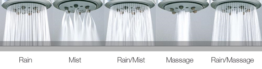 B00075 Душевая лейка VITALITY Ø 101 mm BOSSINI  - Вид №3