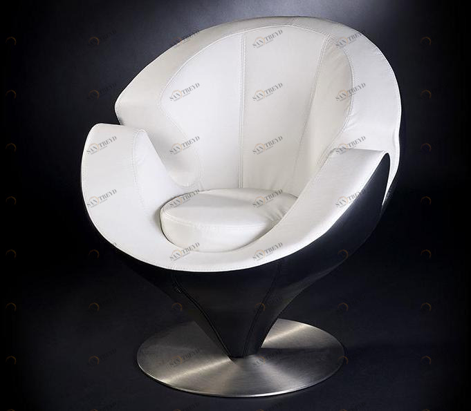 VGnewtrend Кожаное кресло с подлокотниками sun-id-1492044