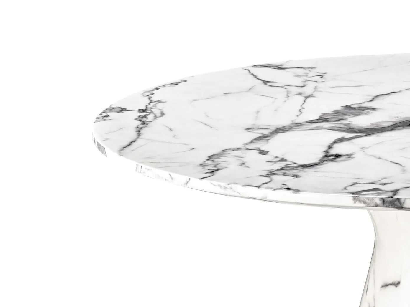 Круглый обеденный стол из искусственного мрамора Eichholtz TURNER ARCH-00027485 - Вид №2