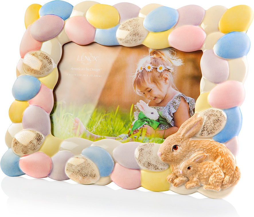 10597584 Lenox Рамка для фото Lenox "Пасхальная" 10х15см Фарфор, Керамика 