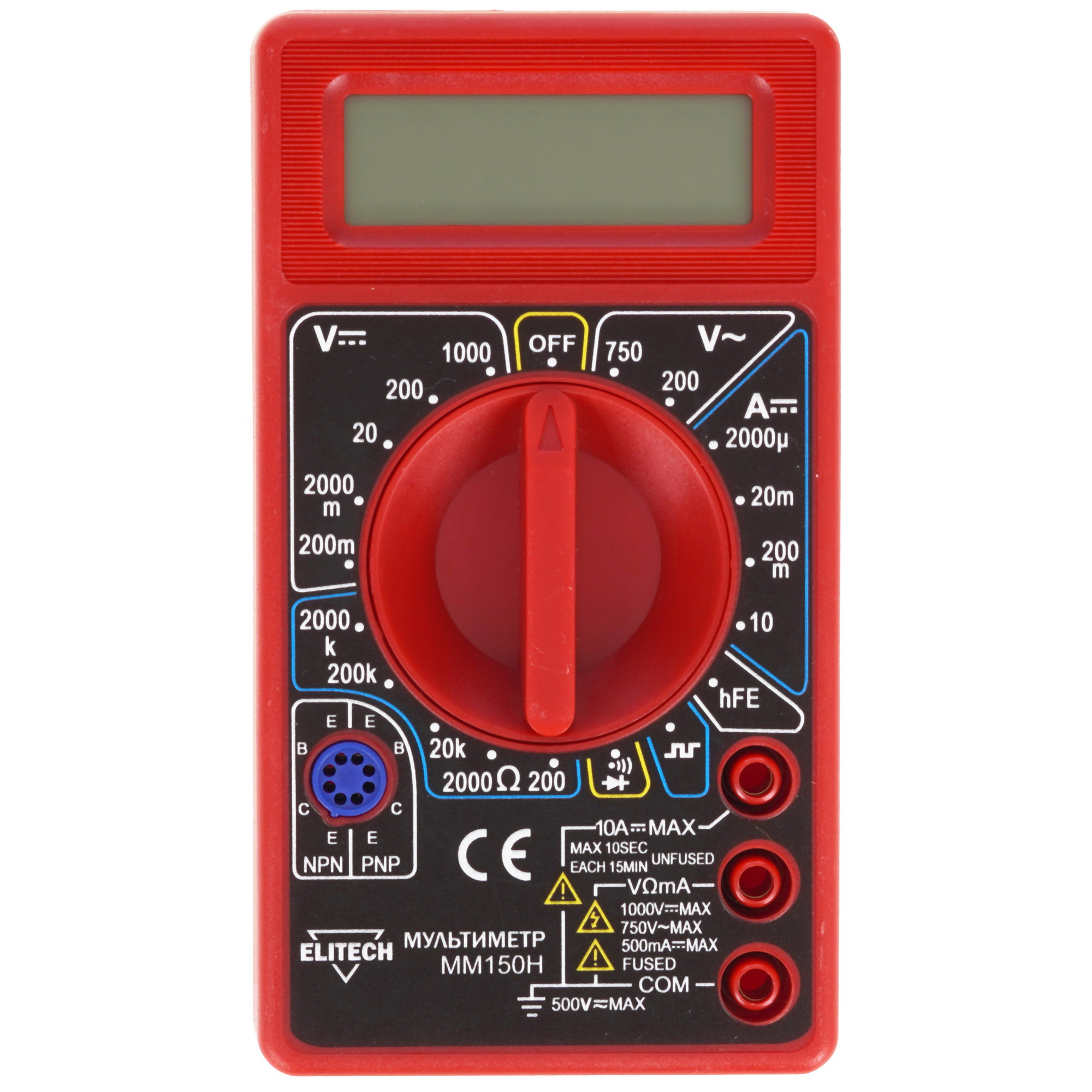 Мультиметр Elitech ММ 150Н 9110539 STDN-0057593