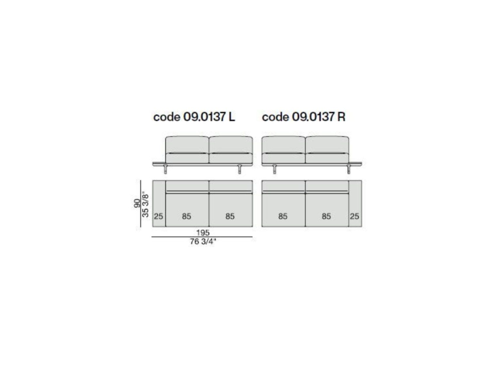 Тканевый диван с отсеком для хранения Porada Soul ARCH-00136846 - Вид №29
