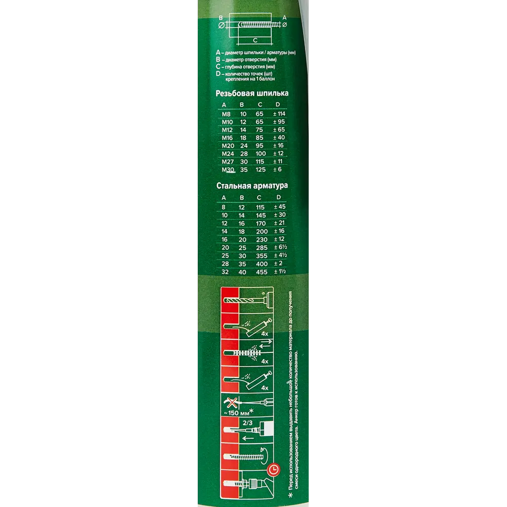 Анкер химический Партнер Epoxy 21 470 BCR универсальный Santreyd STLM-2087077 - Вид №2