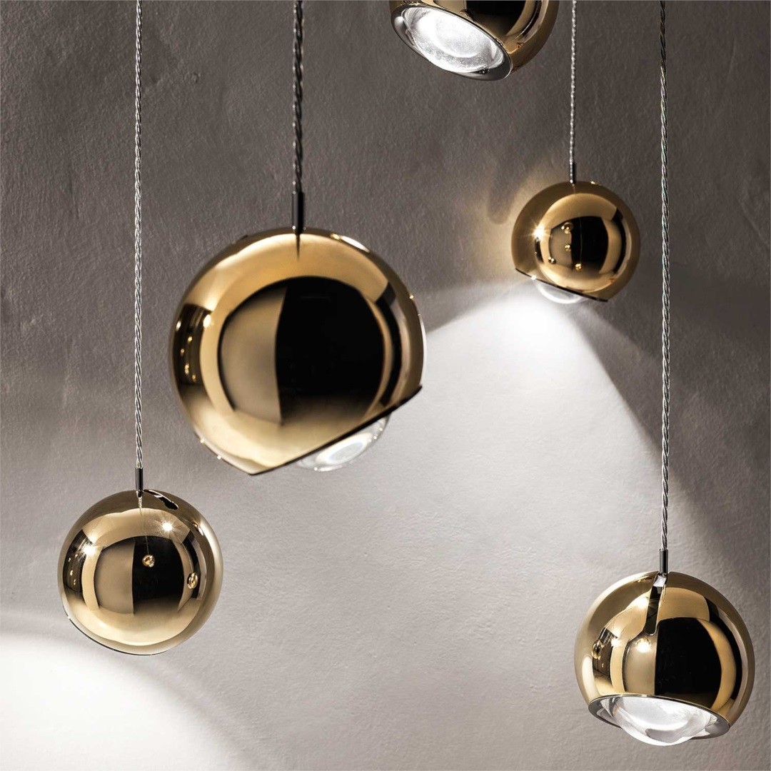 Studio Italia Design Spider gold 160009 подвесной светильник (160003) 109971 - Вид №1